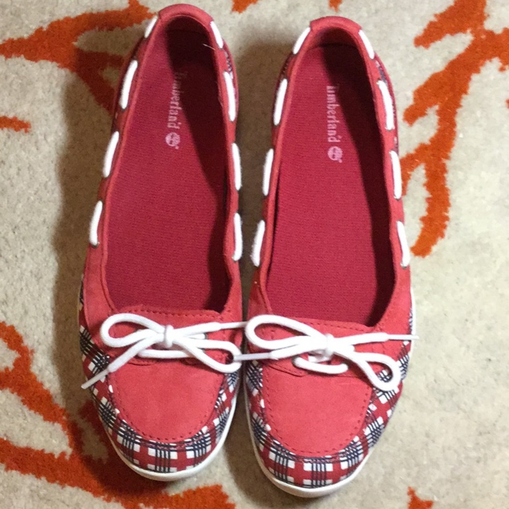 Timberland Red Flats SZ 8.5